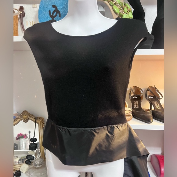 VALENTINO Black Soft Knit Top • Small - Picture 7 of 14